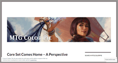 Desktop Screenshot of mtgcolorpie.com
